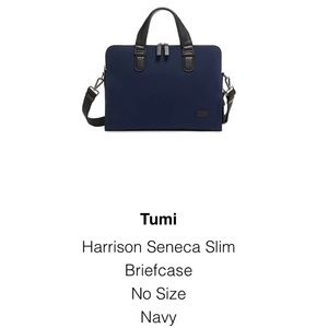 Tumi briefcase